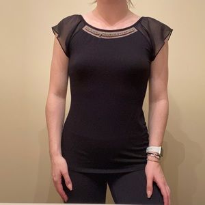Black express top